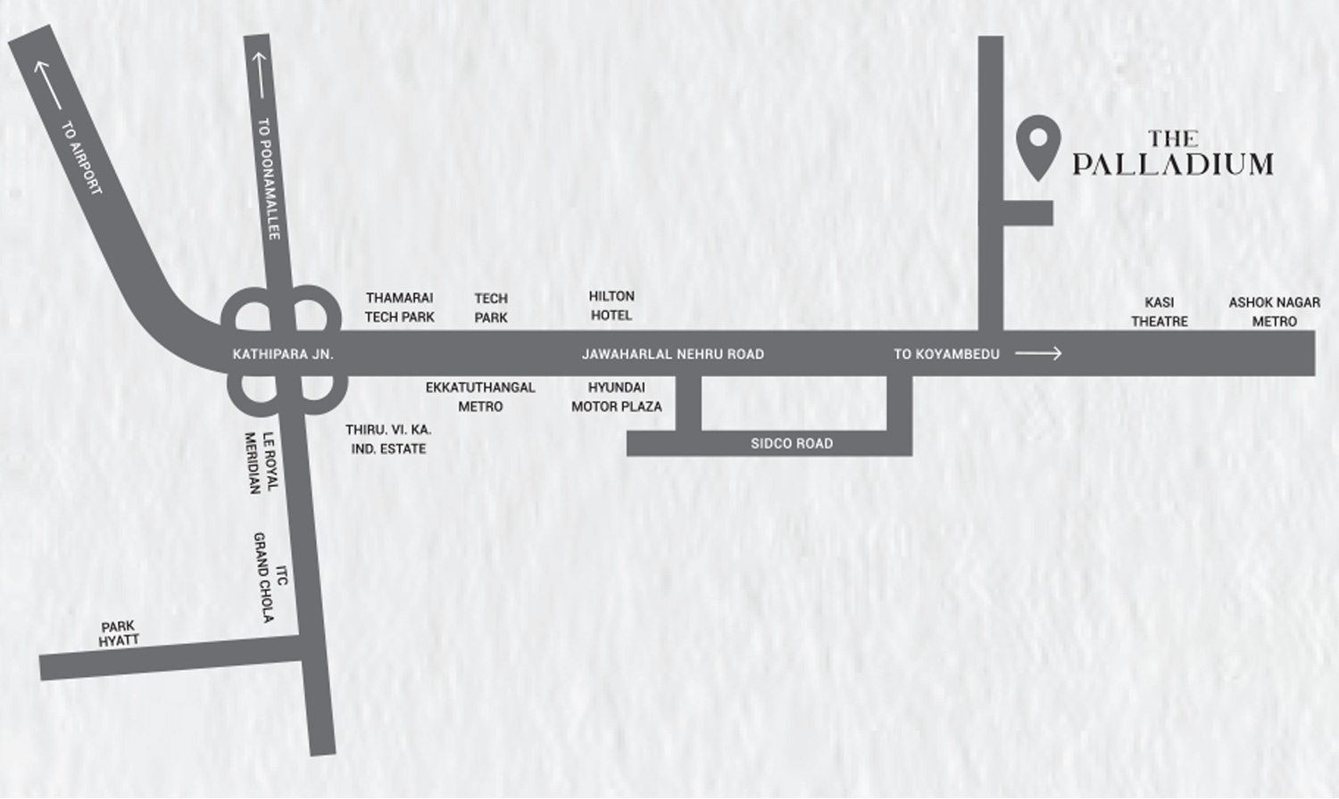 valencia Location Map